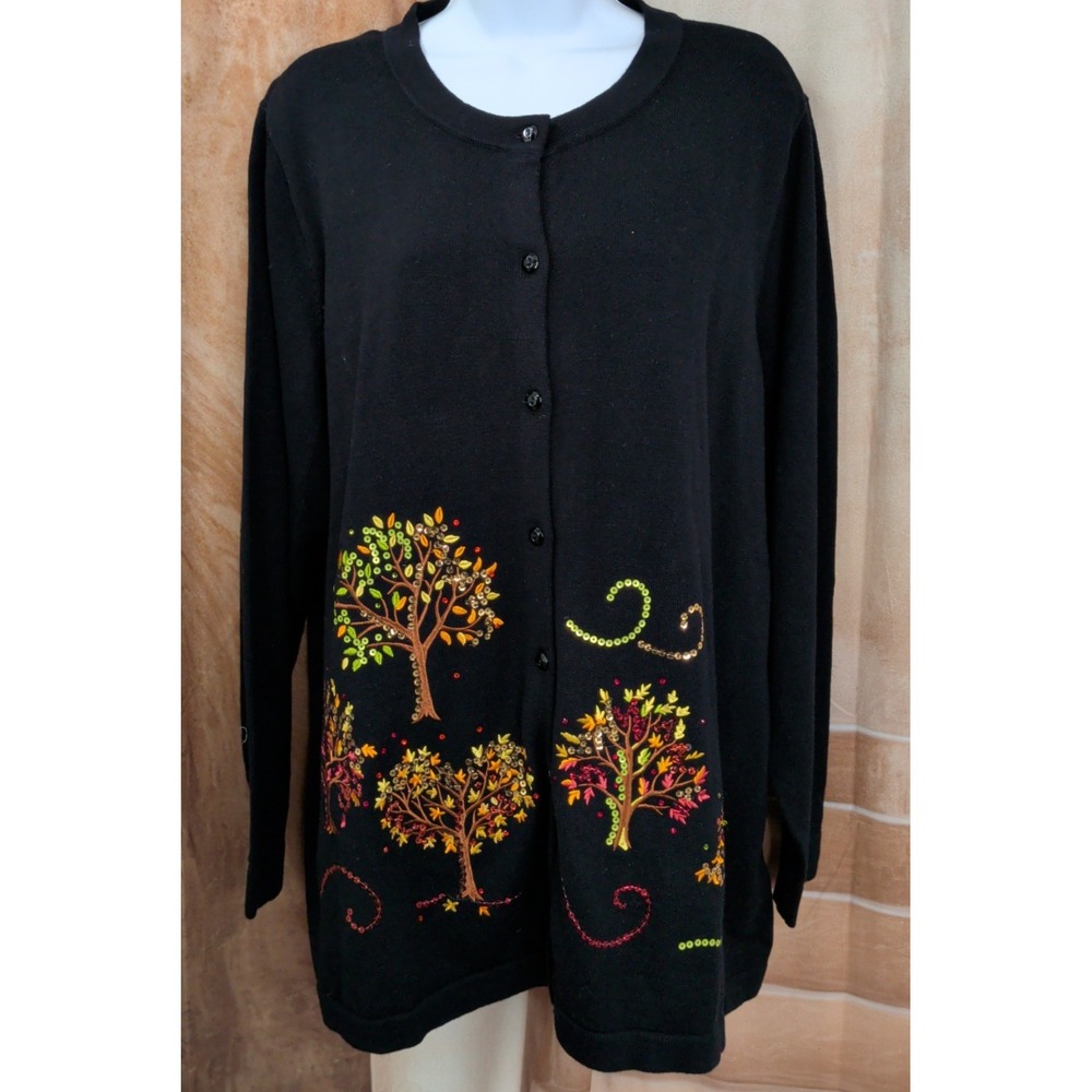The Quacker Factory Fall Cardigan Sweater